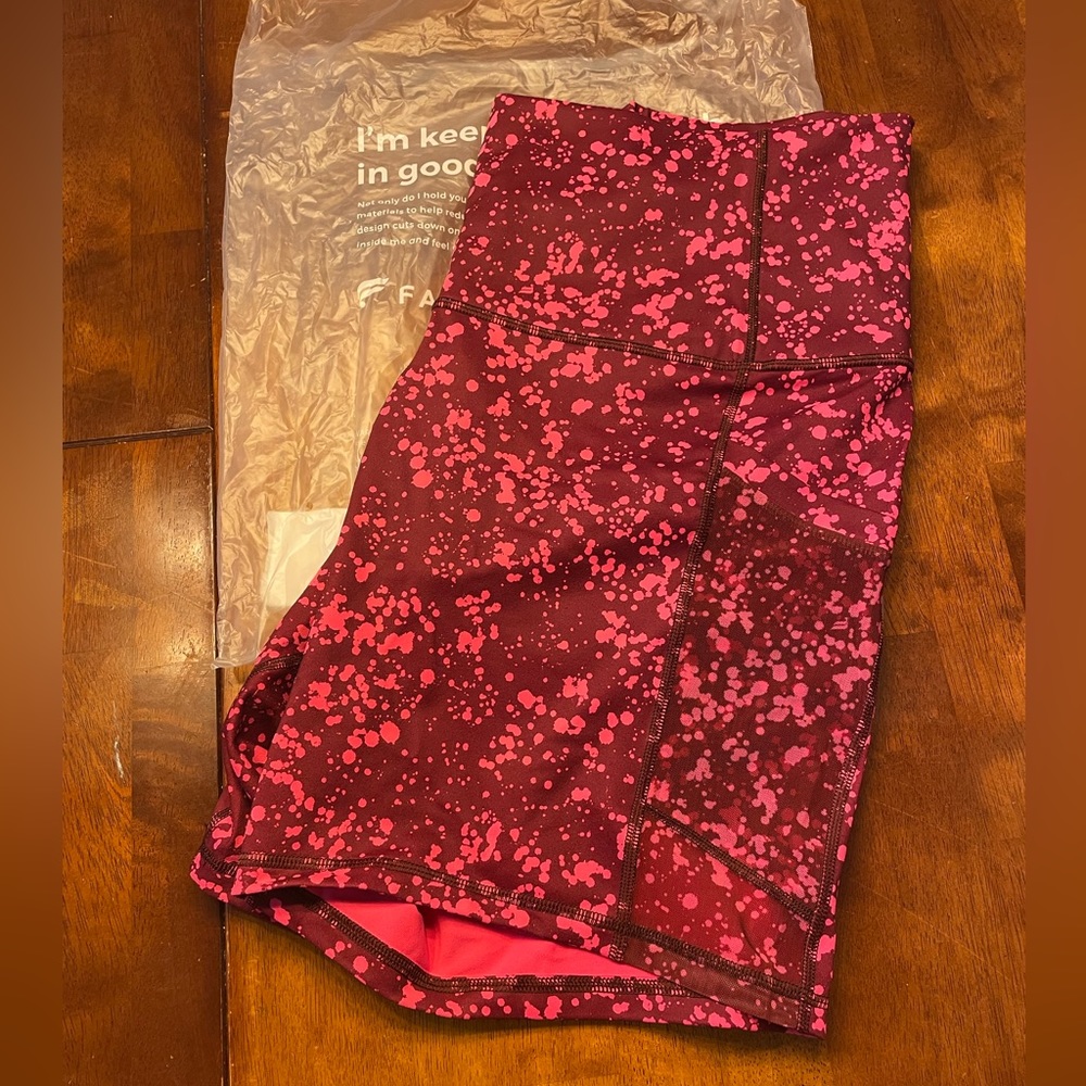 NWT 2X Fabletics On The Go Powerhold High Waisted 6” Short